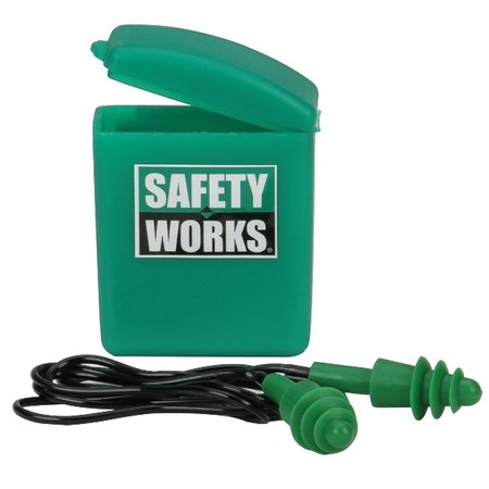 SAFETY WORKS SAFETY WORKS EAR PLUGS W/CASE SWX00353
